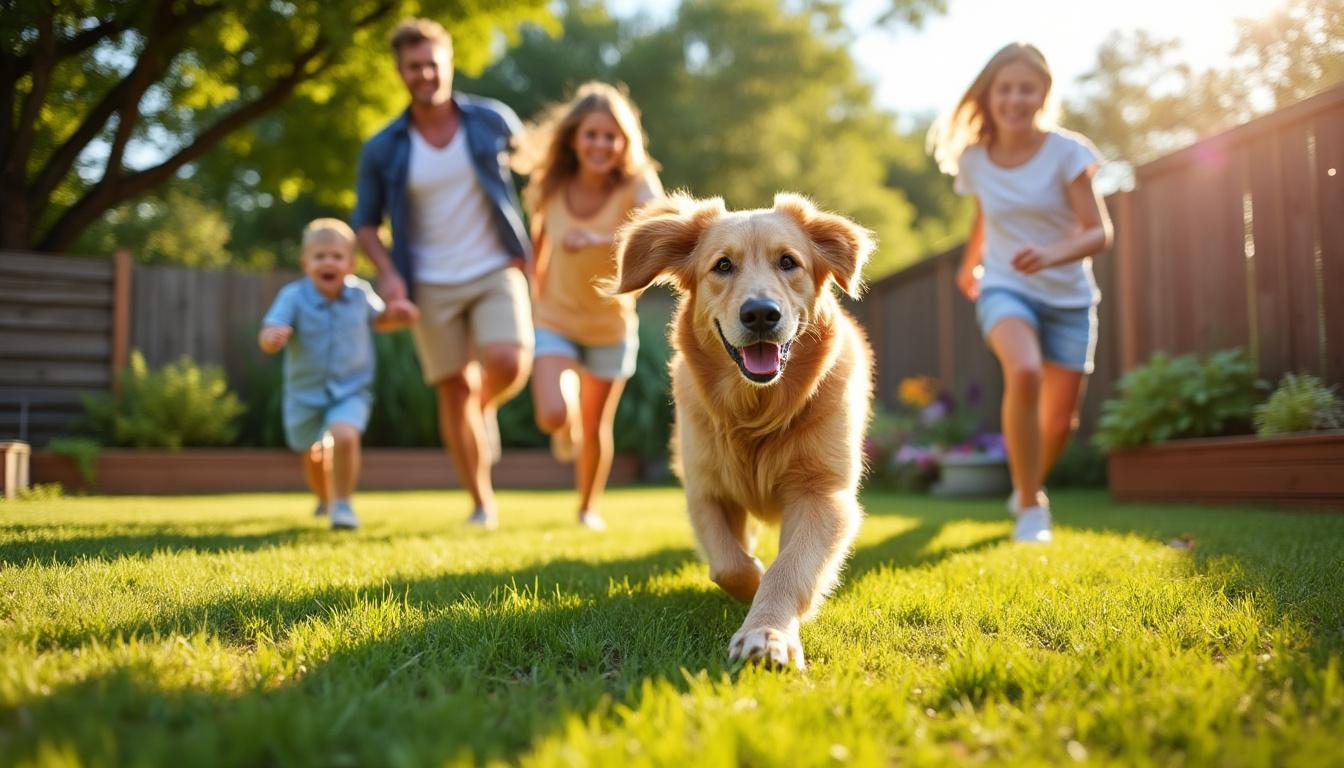 Quel chien est le plus adapté pour une famille avec enfants ? 1 découvrez quels chiens sont les plus adaptés pour une famille avec enfants, grâce à notre guide qui vous aide à choisir la race idéale selon votre mode de vie, l’âge de vos enfants et vos attentes.