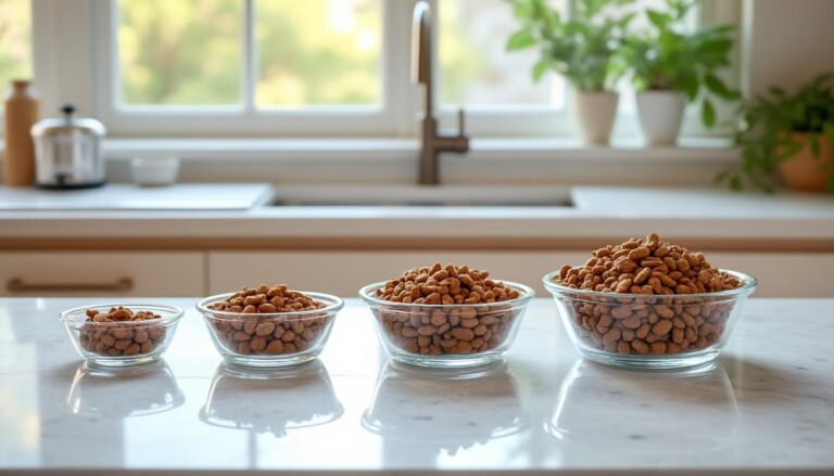 découvrez comment déterminer la quantité idéale de croquettes à donner chaque jour à votre animal pour garantir son équilibre nutritionnel et sa santé optimale.