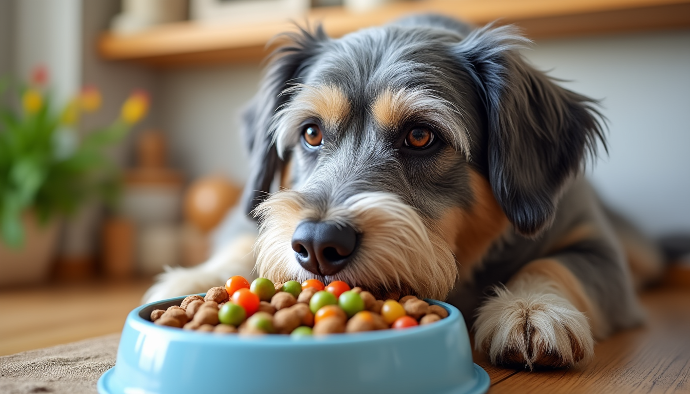 Alimentation du chien âgé : besoins et adaptations essentielles. 1 alimentation chien age